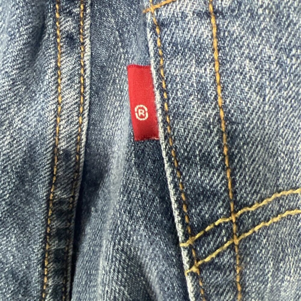 Levis 501 Ct Women’s Rare R Tag Button Crotch W26 - image 5